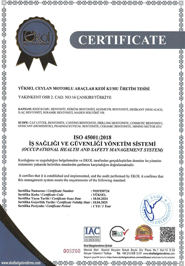 Sertifikalar